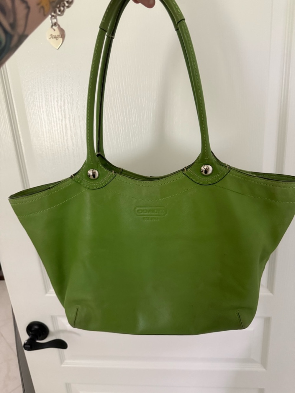 Vintage Coach Bleeker Legacy Tote